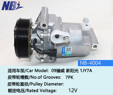 良い価格 10S11 12V 7PK 115mm 自動車用交流圧縮機 92600-1JY7A B926001JY7A 日産TIIDA 1.6 09-11 オンライン