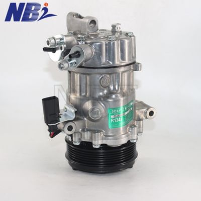良い価格 ACコンプレッサー SD6V12 VWポロ・ダービー ベント スコダ ファビア ラピッド 14339N 6RF820803A 6RF820803B 6RF820803 6R0820803A 6R0820803B 12V オンライン