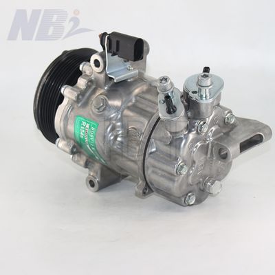 新型SD6V12 12V ACコンプレッサー フォルクスワーゲンポロダービー スコダファビアラピッド-インドモデルモデル14339N 6RF820803A 6RF820803B