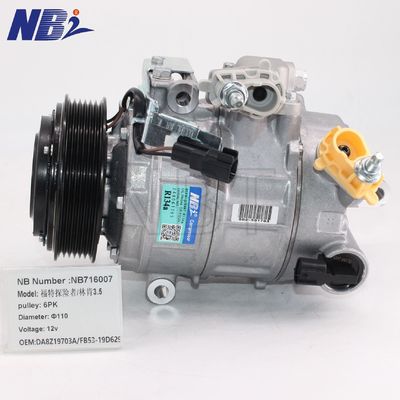 良い価格 100%テストされたフォード エクスプローラー スポーツ オート AC コンプレッサー 3.5L トルボ DA8Z19703A/FB53-19D629 6PK 12 オンライン
