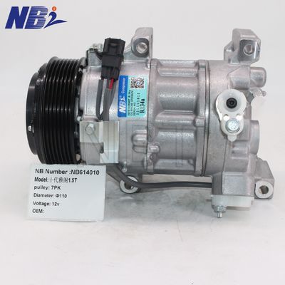 良い価格 ホンダ・アコードの新12V 1.5Lカーエアコン コンプレッサー 6SBU14Cクラッチ用AC メーカー オンライン