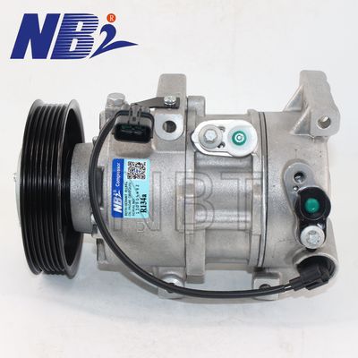 97701-1R100 12V オートエアコンプレッサー DVE16 キアリオ ヒューンダイ アクセント 977011R100 977011W800 ACエアコンプレッサー 6PK