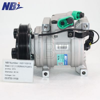 良い価格 F500-CPAAA-02 97701-1Y000 HS09 Auto AC Compressor for Hyundai I10 Kia Picanto AC Pump F500CPAAA02 977011Y000 オンライン